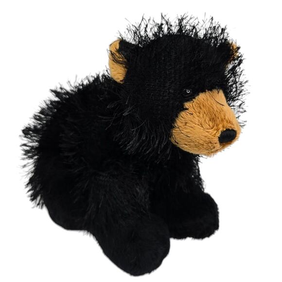 Ganz Webkinz Black Bear HM004 Plush 8" Zoo Animal Stuffed Toy No Code Plush Toy - Picture 5 of 6